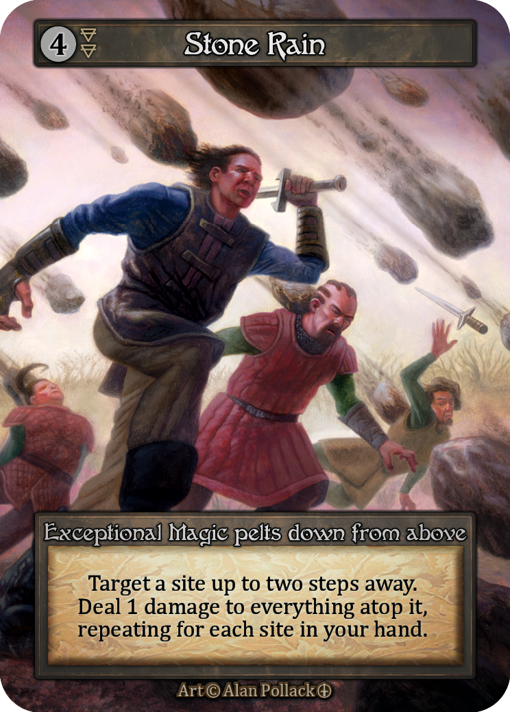 Stone Rain - Arthurian Legends - Sorcery: Contested Realm TCG - Arthurian Legends - Anglais (EN) - OCCASION