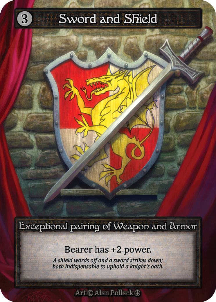 Sword and Shield - Arthurian Legends - Sorcery: Contested Realm TCG - Arthurian Legends - Anglais (EN) - OCCASION