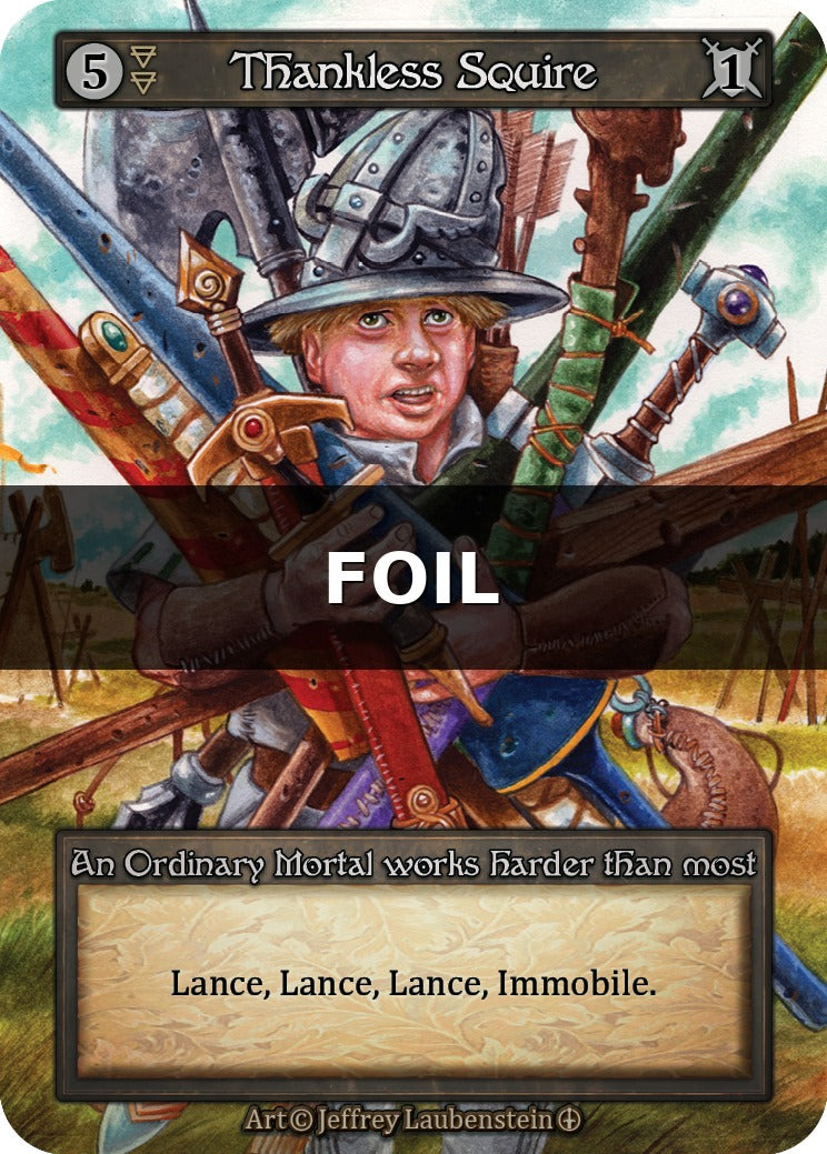 Thankless Squire - Arthurian Legends - Sorcery: Contested Realm TCG - Arthurian Legends - Anglais (EN) - OCCASION