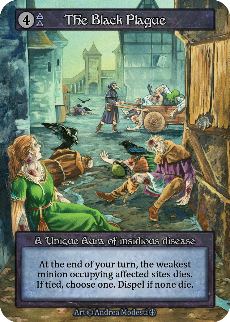 The Black Plague - Arthurian Legends - Sorcery: Contested Realm TCG - Arthurian Legends - Anglais (EN) - OCCASION