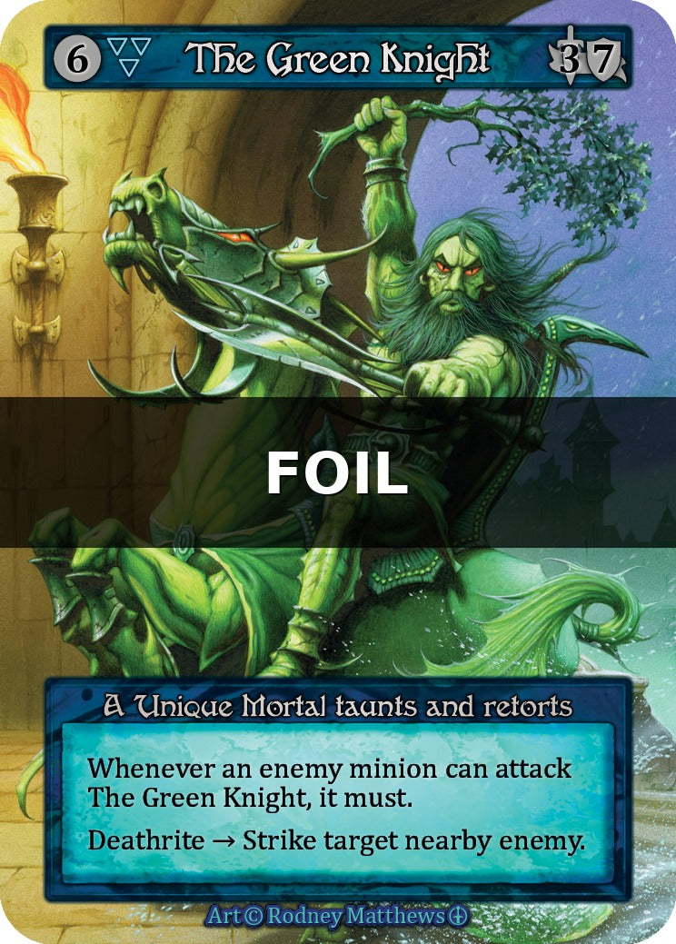 The Green Knight - Arthurian Legends - Sorcery: Contested Realm TCG - Arthurian Legends - Anglais (EN) - OCCASION
