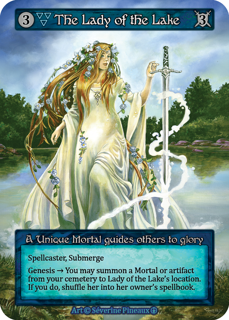 The Lady of the Lake - Arthurian Legends - Sorcery: Contested Realm TCG - Arthurian Legends - Anglais (EN) - OCCASION