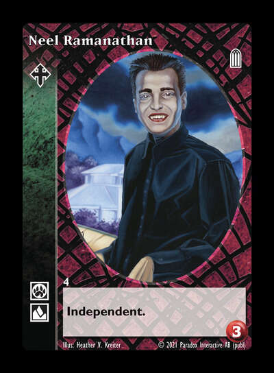 Neel Ramanathan [Legacy III set] - VTES CCG