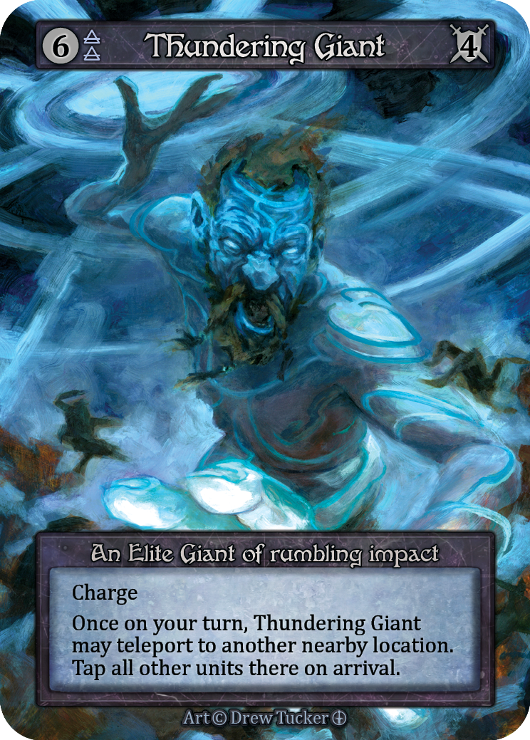 Thundering Giant - Arthurian Legends - Sorcery: Contested Realm TCG - Arthurian Legends - Anglais (EN) - OCCASION