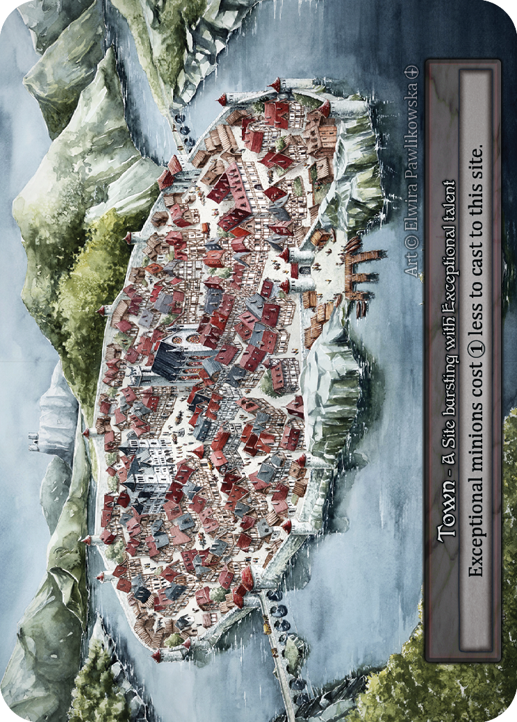Town - Arthurian Legends - Sorcery: Contested Realm TCG - Arthurian Legends - Anglais (EN) - OCCASION