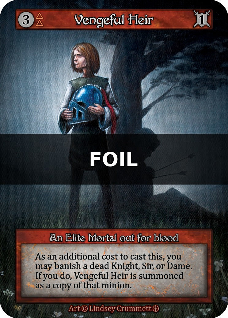 Vengeful Heir - Arthurian Legends - Sorcery: Contested Realm TCG - Arthurian Legends - Anglais (EN) - OCCASION