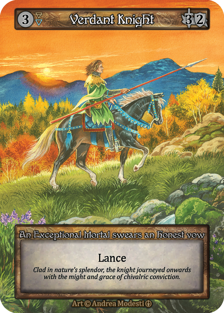 Verdant Knight - Arthurian Legends - Sorcery: Contested Realm TCG - Arthurian Legends - Anglais (EN) - OCCASION