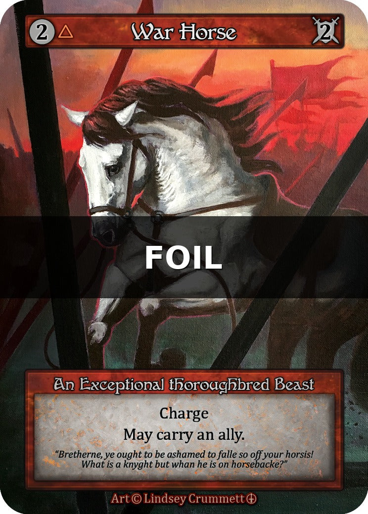 War Horse - Arthurian Legends - Sorcery: Contested Realm TCG - Arthurian Legends - Anglais (EN) - OCCASION