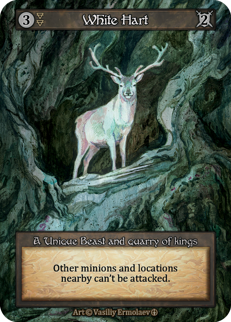 White Hart - Arthurian Legends - Sorcery: Contested Realm TCG - Arthurian Legends - Anglais (EN) - OCCASION