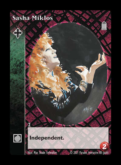 Sasha Miklos [Legacy III set] - VTES CCG