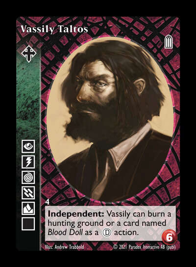 Vassily Taltos [Legacy III set] - VTES CCG