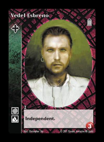 Vedel Esbreno [Legacy III set] - VTES CCG