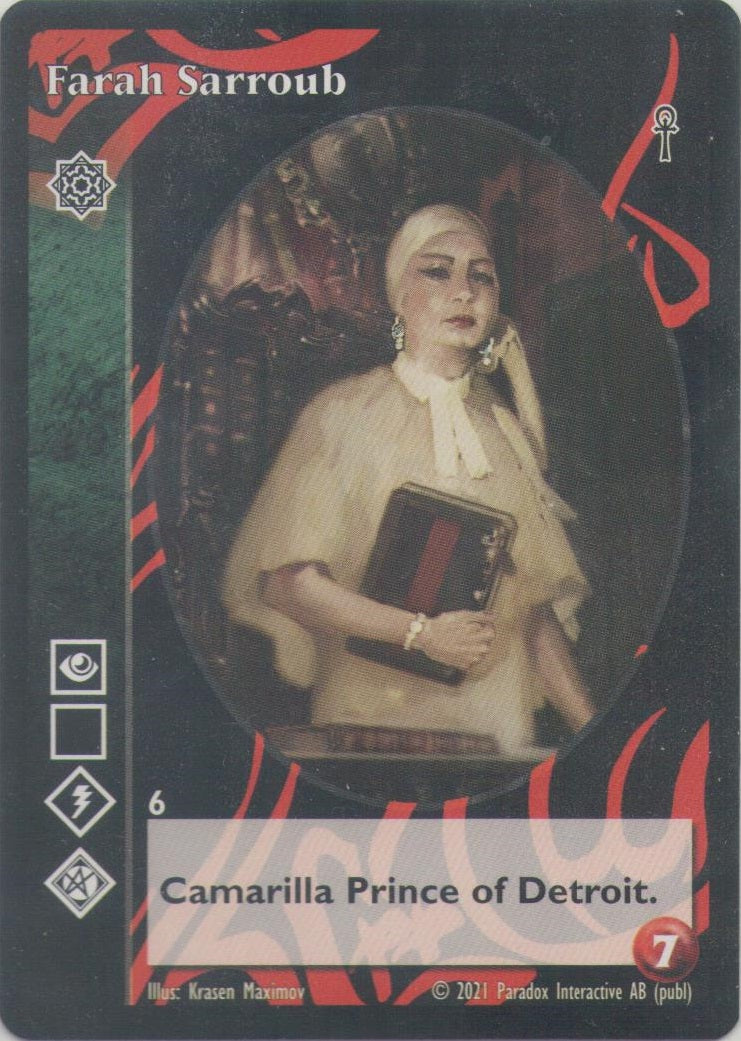 Farah Sarroub [V5A set] - VTES CCG
