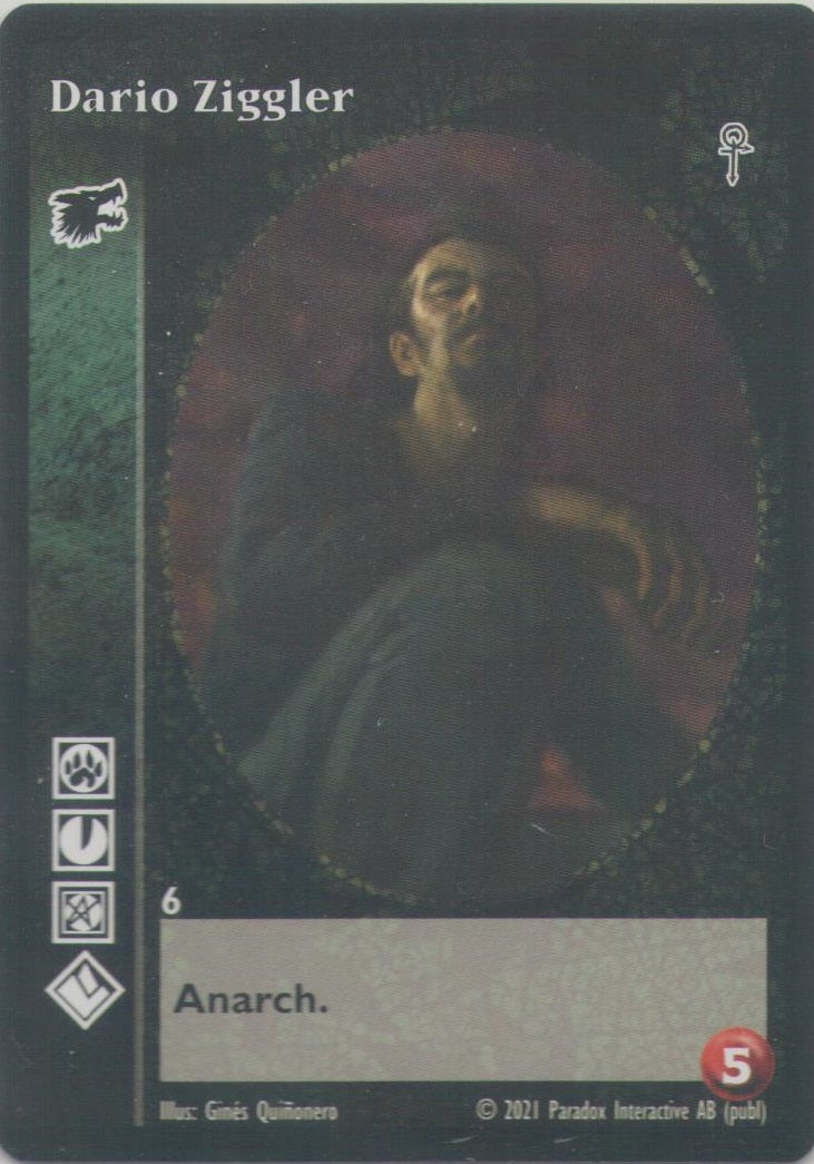 Dario Ziggler [V5A set] - VTES CCG