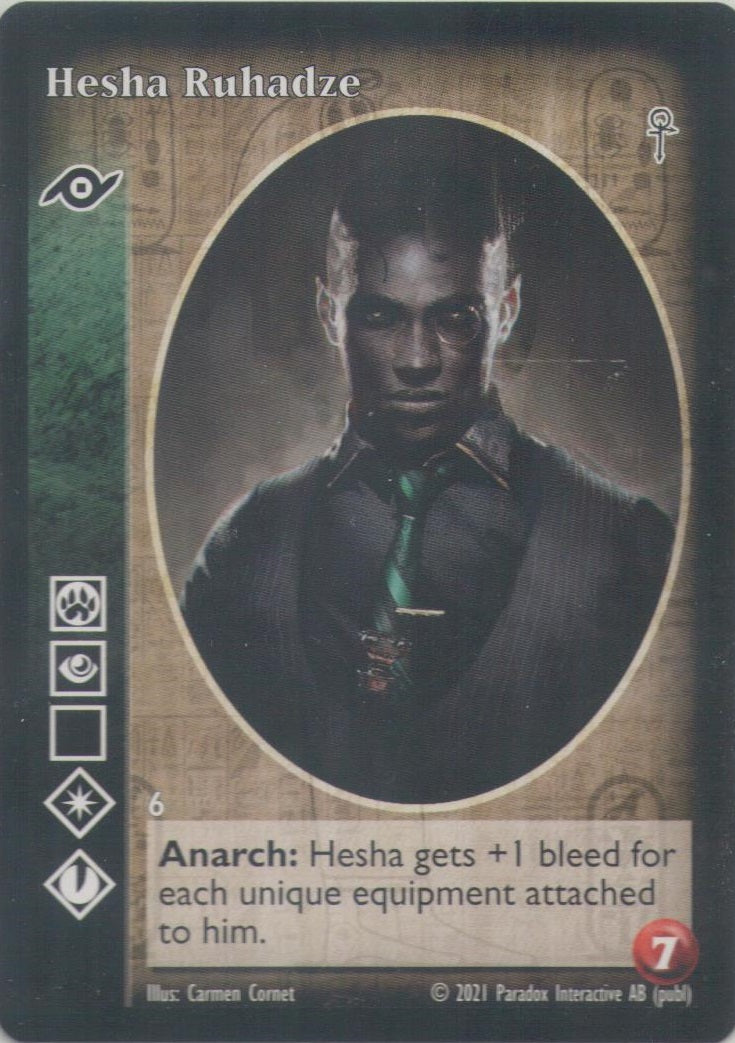 Hesha Ruhadze [V5A set] - VTES CCG