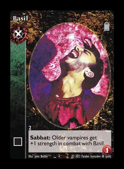Basil [Legacy IV set] - VTES CCG