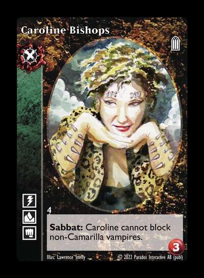 Caroline Bishops [Legacy IV set] - VTES CCG