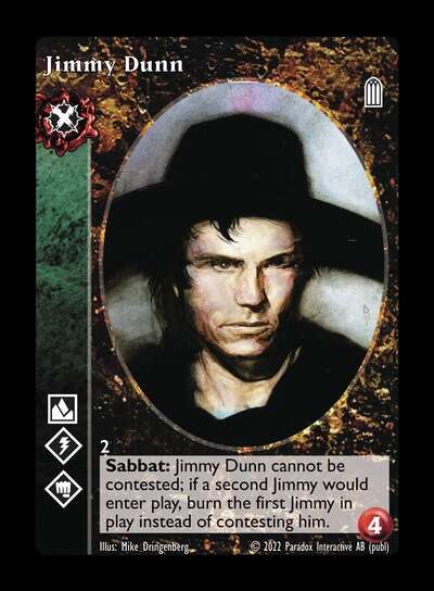 Jimmy Dunn [Legacy IV set] - VTES CCG