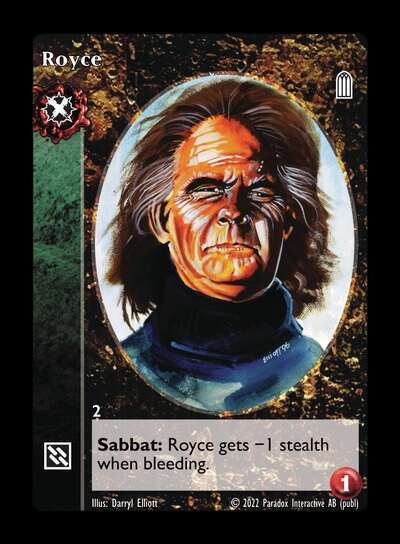Royce [Legacy IV set] - VTES CCG