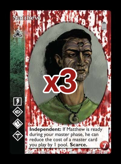 Matthew [Legacy IV set] - VTES CCG