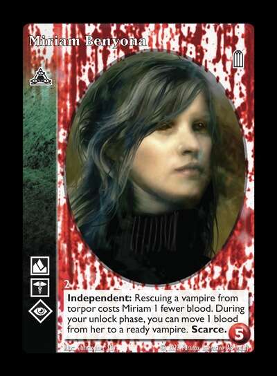 Miriam Benyona [Legacy IV set] - VTES CCG