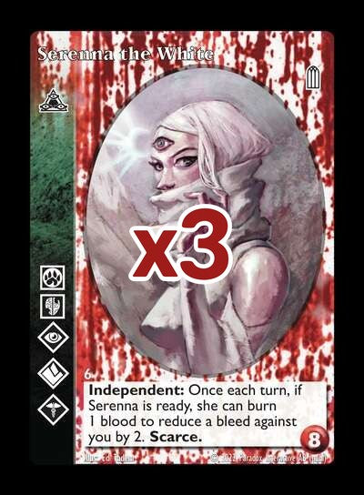 Serenna the White [Legacy IV set] - VTES CCG