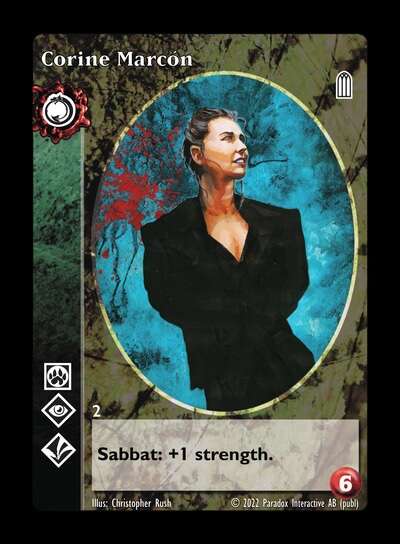 Corine Marcón [Legacy IV set] - VTES CCG