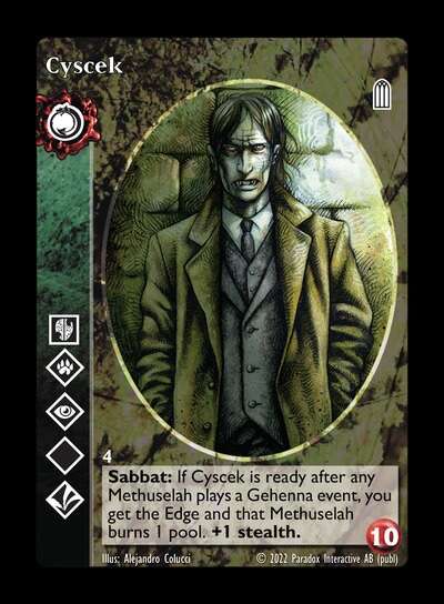 Cyscek [Legacy IV set] - VTES CCG