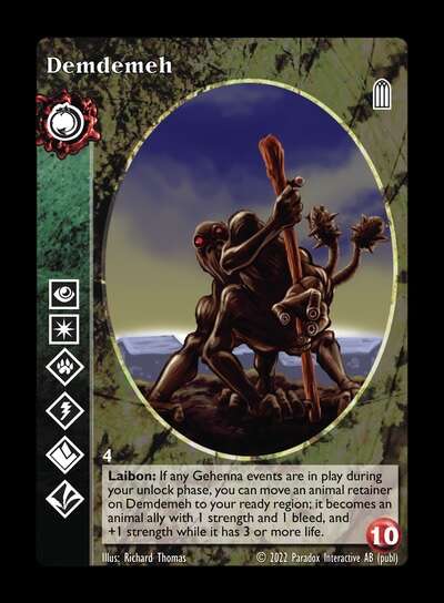 Demdemeh [Legacy IV set] - VTES CCG