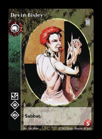 Devin Bisley [Legacy IV set] - VTES CCG