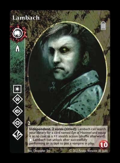 Lambach [Legacy IV set] - VTES CCG