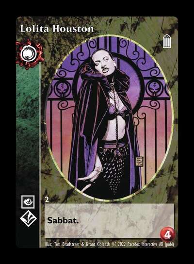 Lolita Houston [Legacy IV set] - VTES CCG