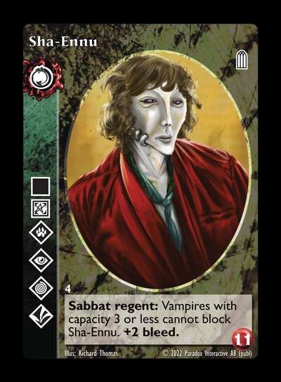 Sha-Ennu [Legacy IV set] - VTES CCG