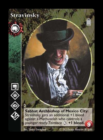 Stravinsky [Legacy IV set] - VTES CCG