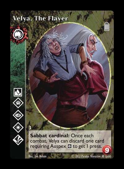 Velya, The Flayer [Legacy IV set] - VTES CCG