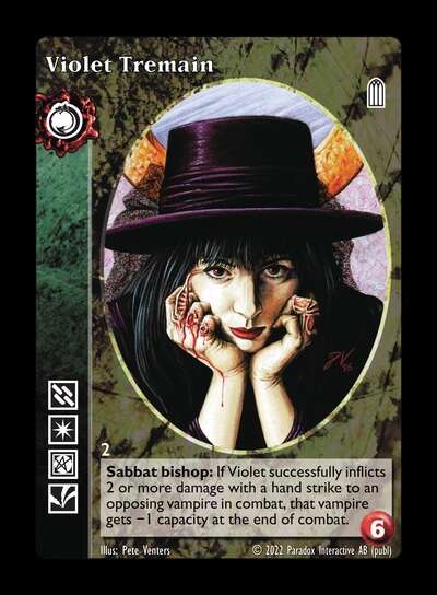 Violet Tremain [Legacy IV set] - VTES CCG