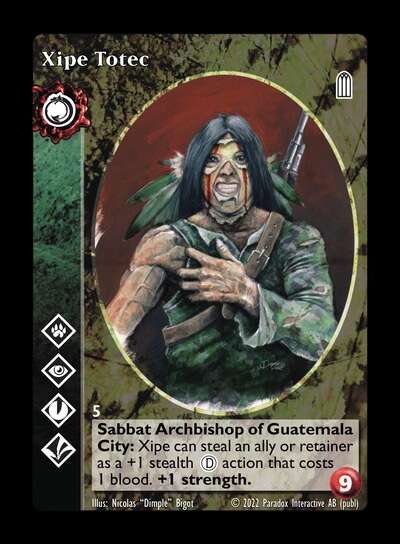Xipe Totec [Legacy IV set] - VTES CCG