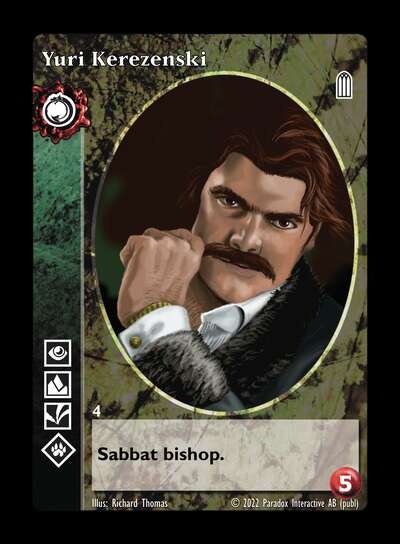 Yuri Kerezenski [Legacy IV set] - VTES CCG