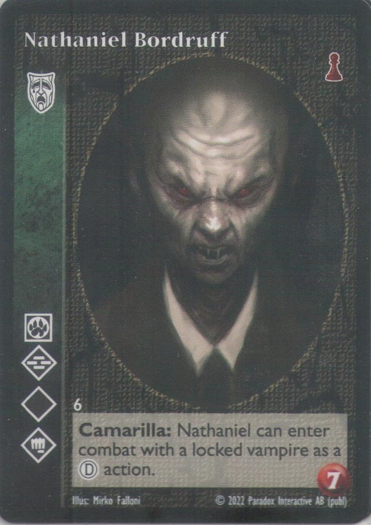 Nathaniel Bordruff [NB set] - VTES CCG