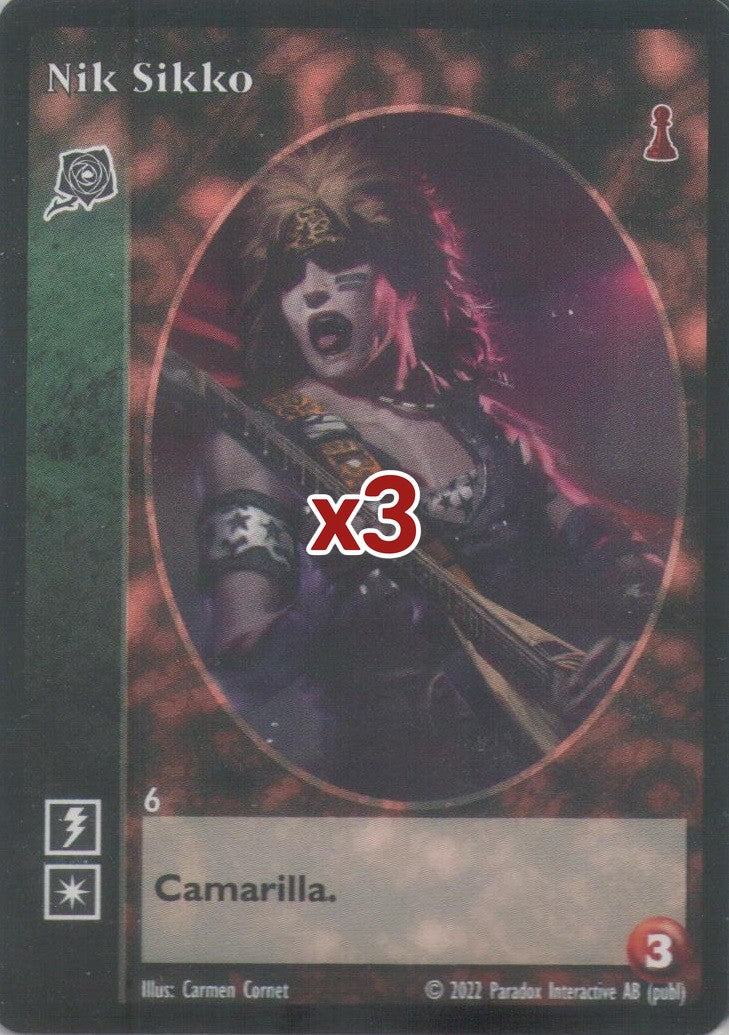 Nik Sikko [NB set] - VTES CCG