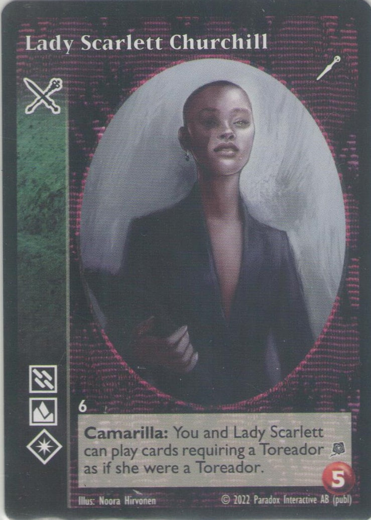 Lady Scarlett Churchill [FoL set] - VTES CCG