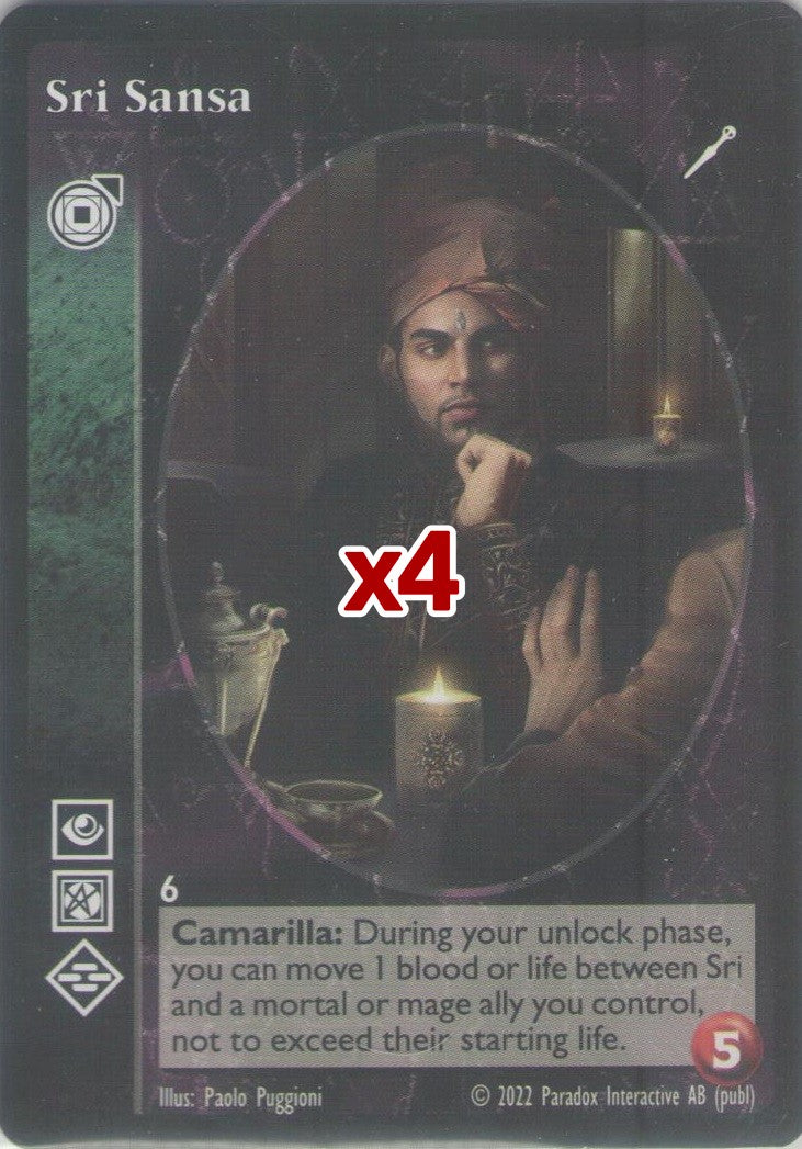 Sri Sansa [FoL set] - VTES CCG