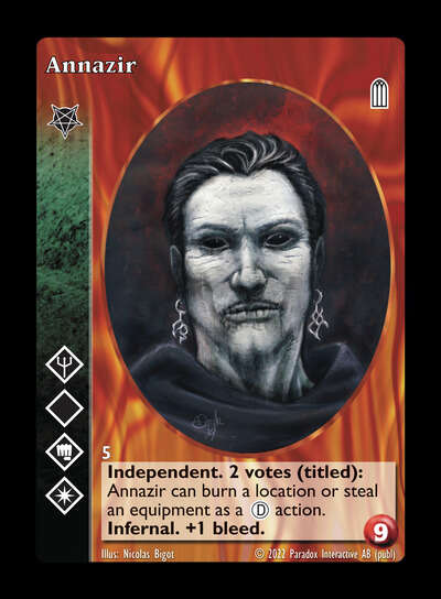 Annazir [Legacy V set] - VTES CCG