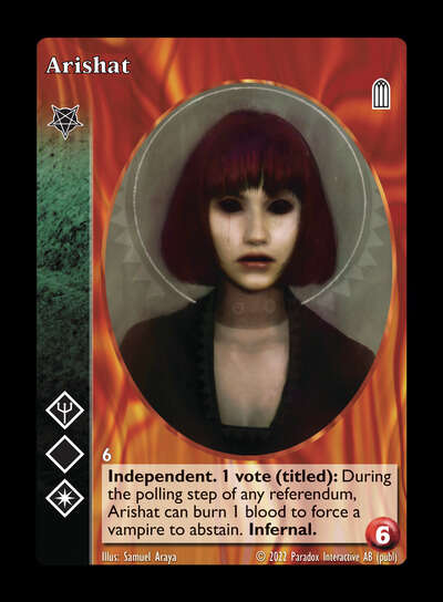 Arishat [Legacy V set] - VTES CCG