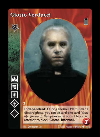 Giotto Verducci [Legacy V set] - VTES CCG