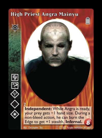 High Priest Angra Mainyu [Legacy V set] - VTES CCG