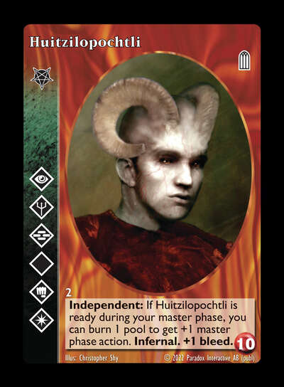 Huitzilopochtli [Legacy V set] - VTES CCG