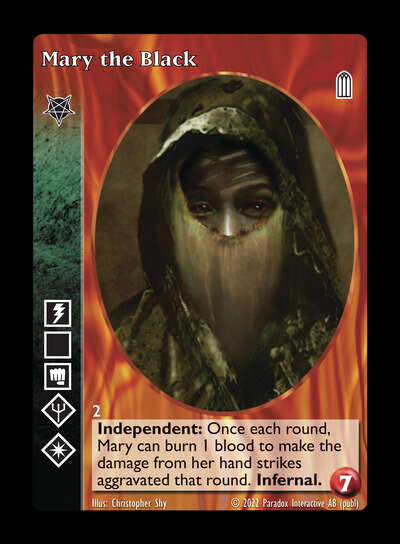 Mary the Black [Legacy V set] - VTES CCG