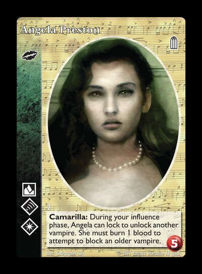 Angela Preston [Legacy V set] - VTES CCG