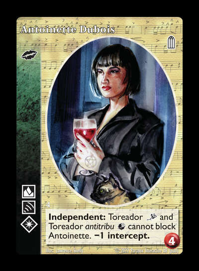 Antoinette Dubois [Legacy V set] - VTES CCG